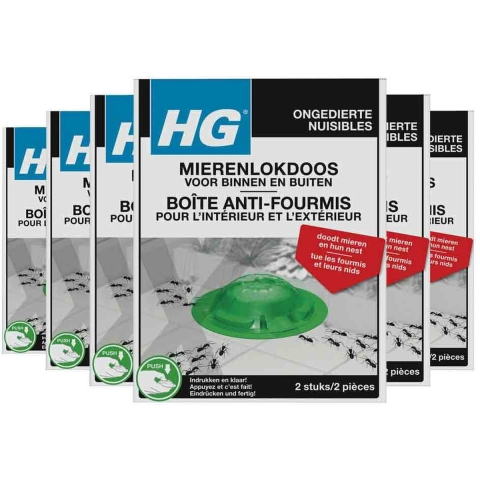 6x HG Mierenlokdoos 2 stuks