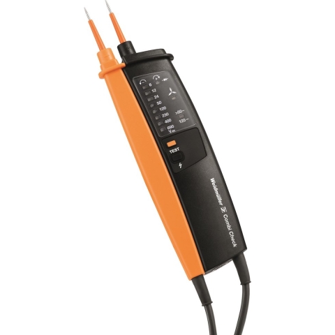 Weidmüller VT COMBI PRO Tweepolige spanningstester CAT III 690 V, CAT IV 600 V LED