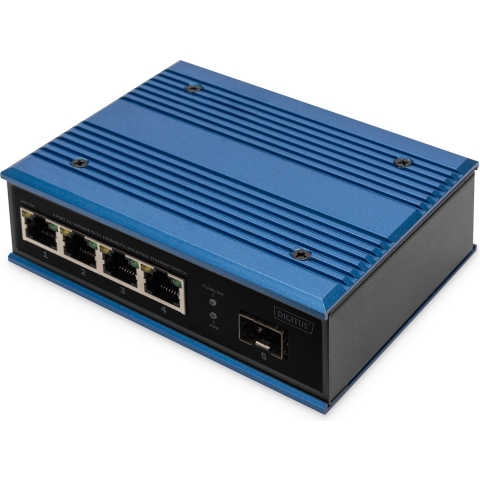 Digitus DN-651130 Industrial Ethernet Switch 4 + 1 poorten 10 / 100 MBit/s