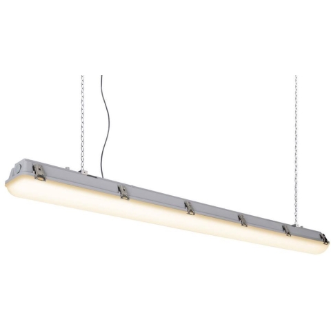 SLV 1001317 IMPERVA 150 LED-plafondlamp LED vast ingebouwd 55 W Grijs