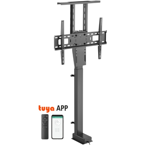 My Wall HP63-2L TV-liftbeugel 94,0 cm (37) - 165,1 cm (65) In hoogte verstelbaar, Met elektromotor, Gemotoriseerd, Staand, Besturing via app