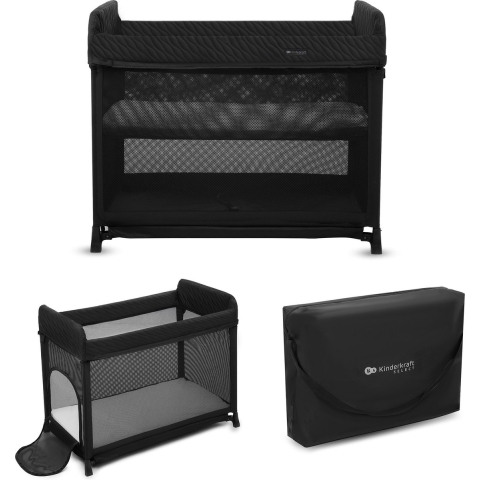 Wieg Kinderkraft Moon Dream Travel Black