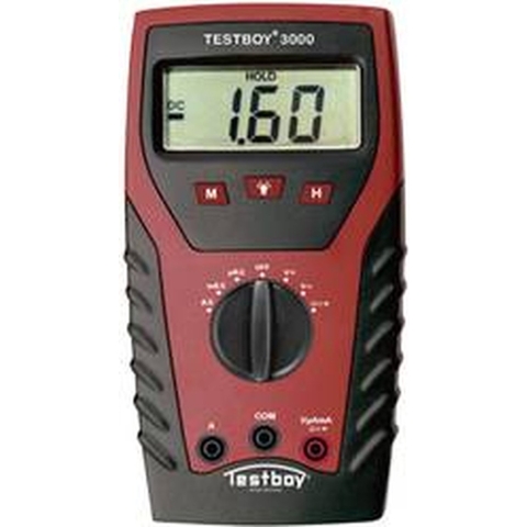 Testboy TB-3000 Multimeter Digitaal CAT IV 600 V Weergave (counts): 2000