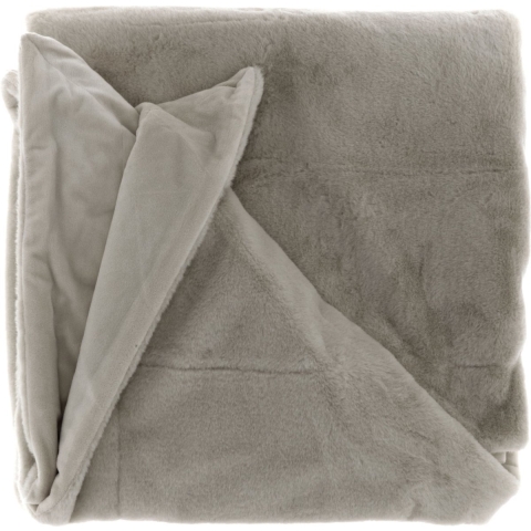 Plaid Klaas 150x200cm chateau grey - Unique Living