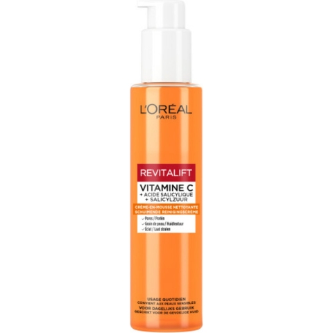6x L'Oréal Revitalift Clinical Vitamine C Gezichtsreinger 150 ml