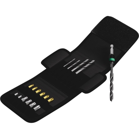 Wera 849/855/867/18 Houtboren-bit en bits-set, 18 -delig - 1 stuk(s) - 05104653001