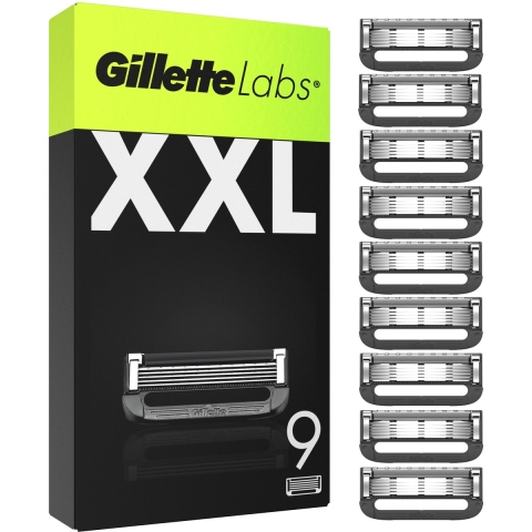 Gillette Labs Navulmesjes 9 stuks