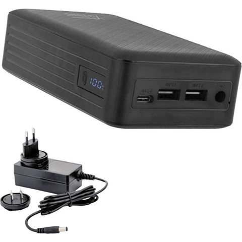 XTPower XT-27000 DC PA Powerbank 26800 mAh Li-ion USB, USB-C, DC-aansluiting 3,5 mm Zwart