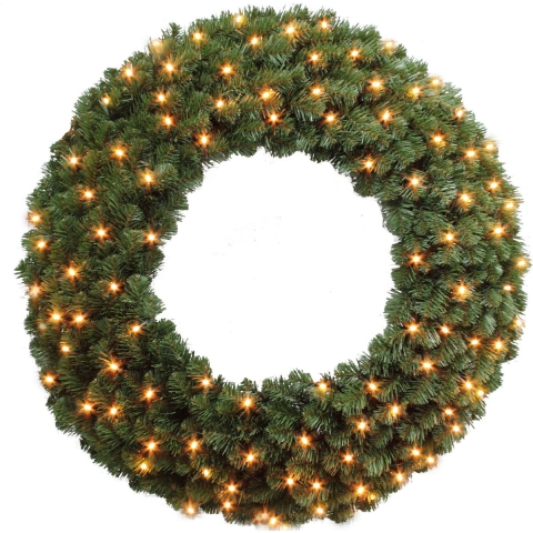 Diamond krans led groen 48L TIPS 140 d45cm - Triumph Tree