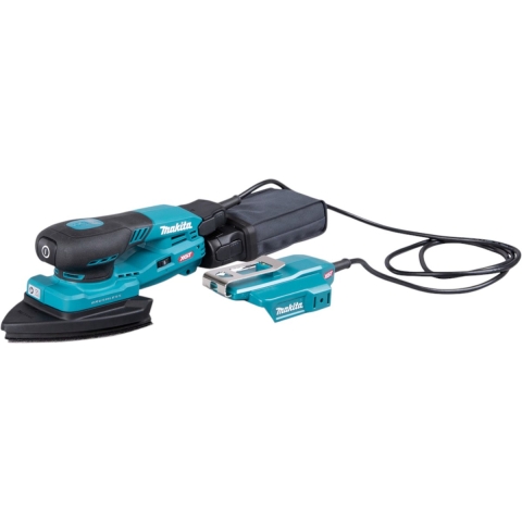 Makita BO006CGZ XGT 40 V Max 100x150 mm Handpalm Deltaschuurmachine | zonder accu&apos;s en lader - BO006CGZ