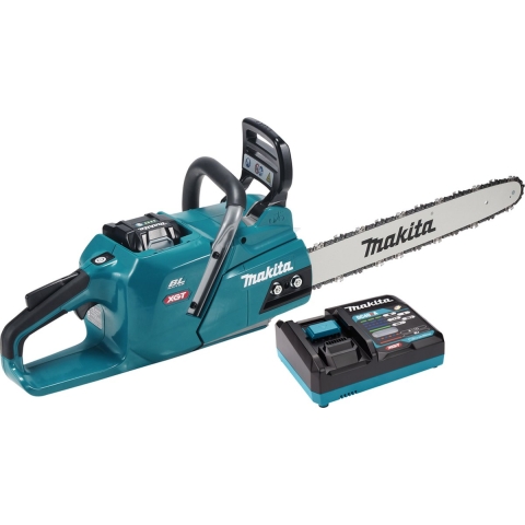 Makita UC013GT101 | XGT 40 V Max kettingzaag 45 cm | 5,0 Ah accu (1 st) | snellader | in doos UC013GT101