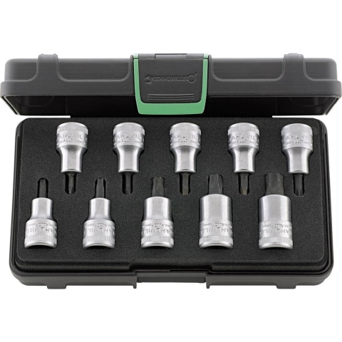 Stahlwille Dopsleutelset | 10-delig | 1/2 inch | T20-T60 | 1 stuk - 96032005 96032005