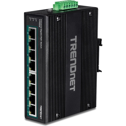 TrendNet TI-PG80B Industrial Ethernet Switch 10 / 100 / 1000 MBit/s
