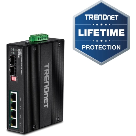 TrendNet TI-UPG62 Industrial Ethernet Switch 10 / 100 / 1000 MBit/s