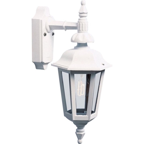 Konstsmide Pallas Down 519-250 Buitenlamp (wand) Spaarlamp, LED E27 60 W Wit