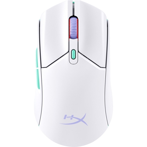 HyperX Pulsefire Haste 2 Core Wls - gaming muis (wit/grn/prs)