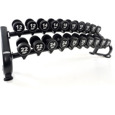 Muscle Power Dumbbellrek voor 10 sets dumbbells deluxe