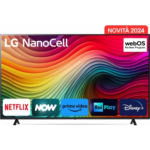LG Electronics 75NANO82T6B LED-TV 190 cm 75 inch Energielabel G (A - G) CI+*, DVB-T2, DVB-S2, DVB-C, WiFi, UHD, Smart TV, Nano Cell Zwart