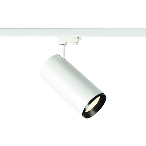 SLV NUMINOS XL 1005795 LED-railspot 3-fasig LED vast ingebouwd 36 W Zwart