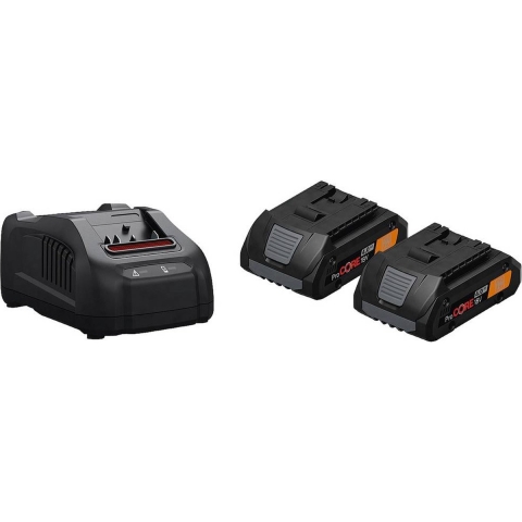Fein Accu-starterset ProCORE 18V | 2 x accu PRO CORE 18V 4.0Ah AS & snellader - 92604228010