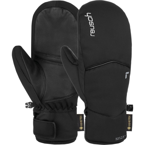 Reusch Amira GORE-TEX Mitten skiwanten zwart/zilver dames, 8.5