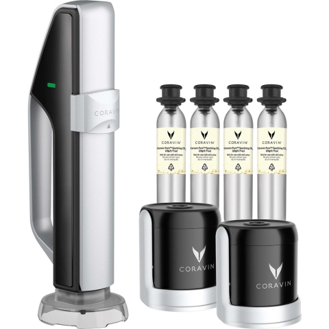 Coravin Wijnsysteem / Sparkling Pack - Zwart
