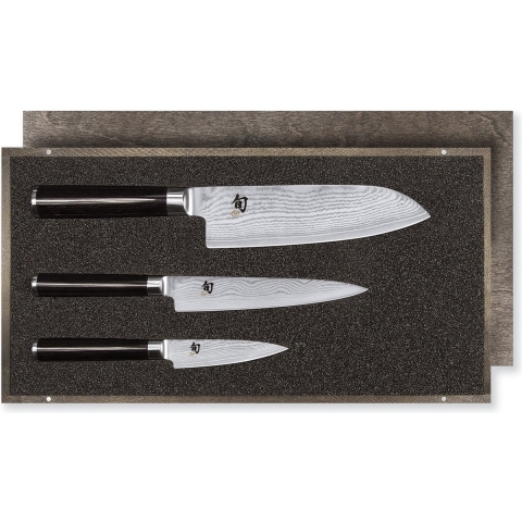 Kai Messenset Shun Classic (Officemes + Universeel Mes + Santoku Mes) 3-delig - DMS-310
