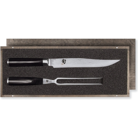 Kai Trancheerset Shun Classic (Vleesmes + Vleesvork) - 2-delig - DMS-200