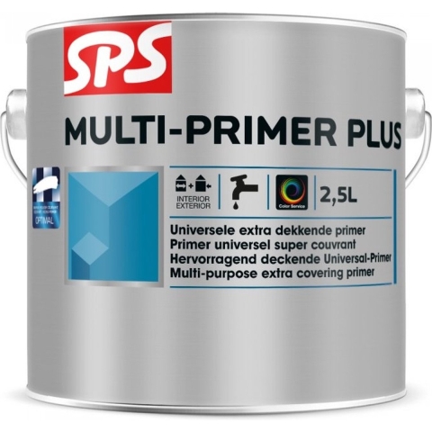 SPS Multi-Primer PLUS - Op Kleur Gemengd - 2,5L