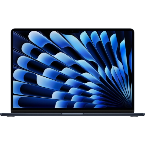 Apple Macbook Air (2024) Middernacht - 15.3 Inch Apple M3 10-core GPu 16 Gb 256
