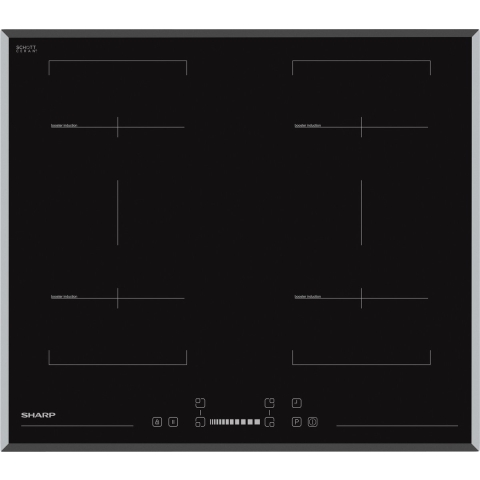 Sharp Kookplaat Inductie KH6I38CS0IEU | Inductiekookplaten | Keuken&Koken - Kookplaten | 4974019143835