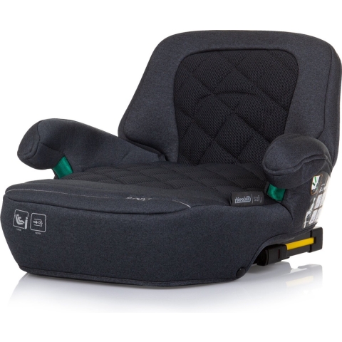 Chipolino Safy Zitverhoger i Size 125 150 cm Isofix Granite