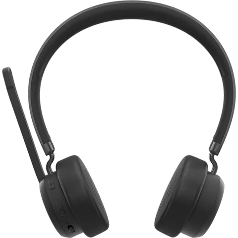 Lenovo 4XD1Q30302 On Ear headset Computer Bluetooth Stereo Zwart Ruisonderdrukking (microfoon) Headset, Microfoon uitschakelbaar (mute), Volumeregeling