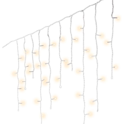 LED icicle XL twinkle buit 3000 cm 900L wit/warm wit - KSD