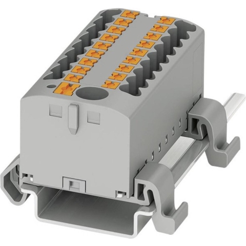 Phoenix Contact 3273220 Verdeelblok 40.6 mm Spanveer Grijs 8 stuk(s)