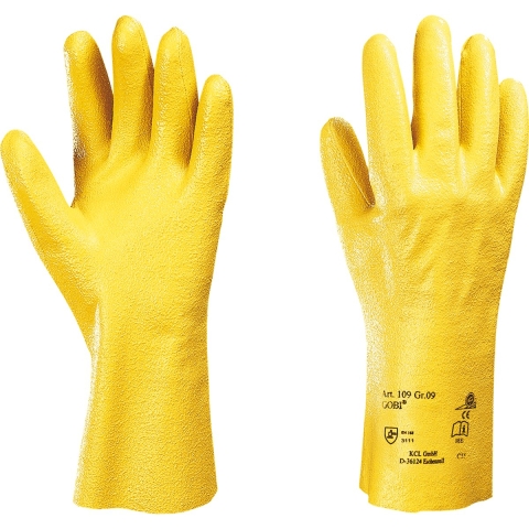 Honeywell Handschoen | maat 8 geel | BW-tricot met nitril | EN 388 PSA-categorie II | 10 paar - 010908141E 010908141E