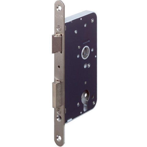 ASSA ABLOY 2423 Deurslot | DM65mm | RC73,5mm | krukgat 8mm | voorplaat RVS 20x235mm afgerond | DR 1+3/2+4 - 7262033