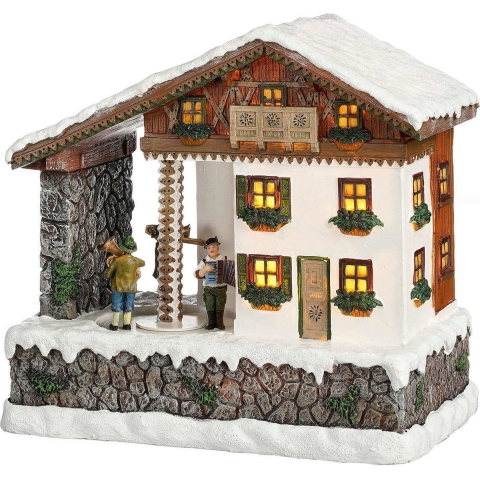 House with orchestra adapter included l25,5xb14,5xh24cm - Luville