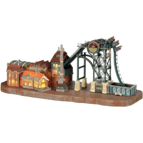 Baron 1898 werkt op batterijen l56xb22xh23cm - Luville