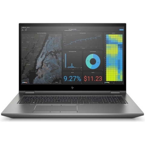 HP ZBook Fury 17 G7, Intel Core i7-10850H 2.70GHz, 64GB DDR4, 1TB Nvme, 17" FHD, BT/CAM RTX 5000, Win 11 Pro