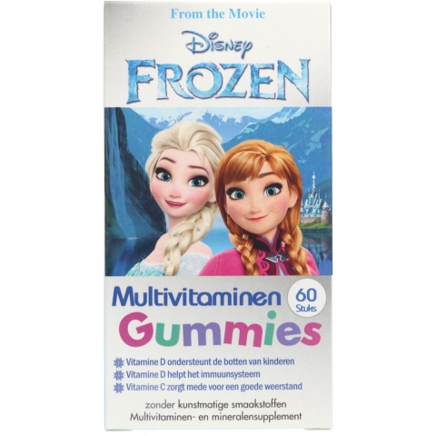 4x Disney Multivitamines Frozen 60 gummies