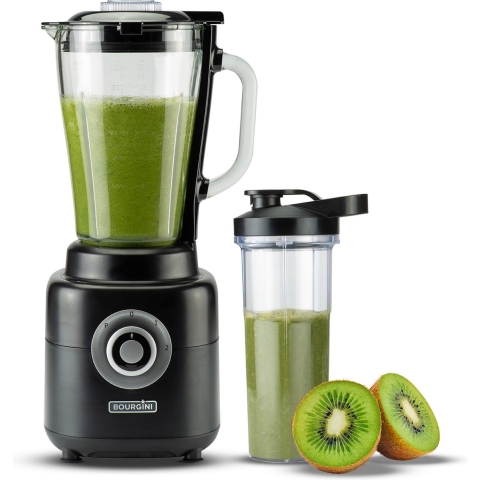 Bourgini Power Blender Zwart