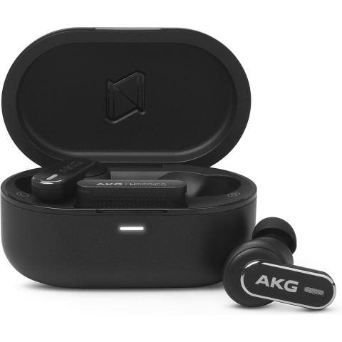 Akg N5 Hybrid Anc True Wireless Black Oordopjes Zwart