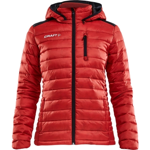 Craft 1905994 Isolate Jacket W - Bright Red/Black - XL