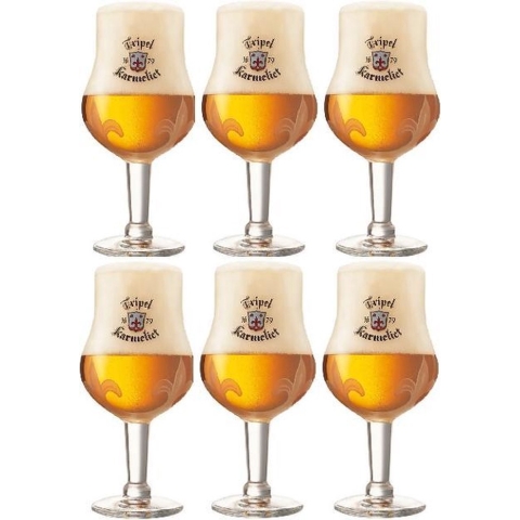 Karmeliet Bierglazen - 330 ml - 6 stuks