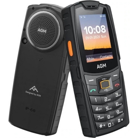 AGM Mobile M6 Outdoor telefoon Zwart
