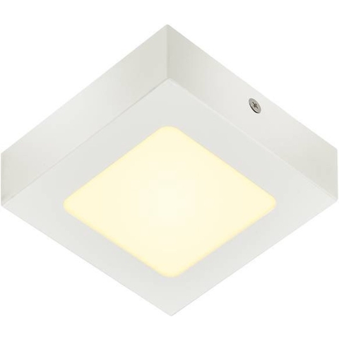 SLV 1003017 SENSER 12 LED-plafondlamp LED vast ingebouwd 8.2 W Wit