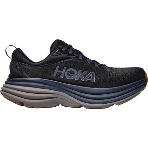 Hoka Bondi 8 hardloopschoenen zwart/blauw heren 42 2-3