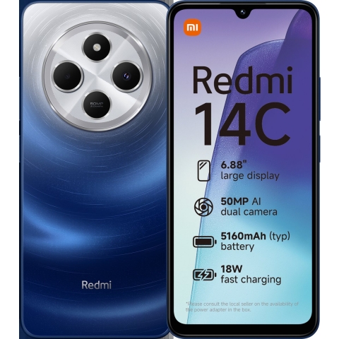 Xiaomi Redmi 14c - 128gb Starry Blauw 128 Gb