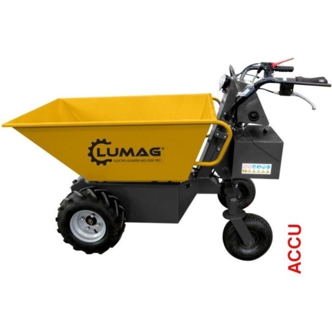 Lumag MD500EPRO Accu Dumper 48 Volt 500 Kg.